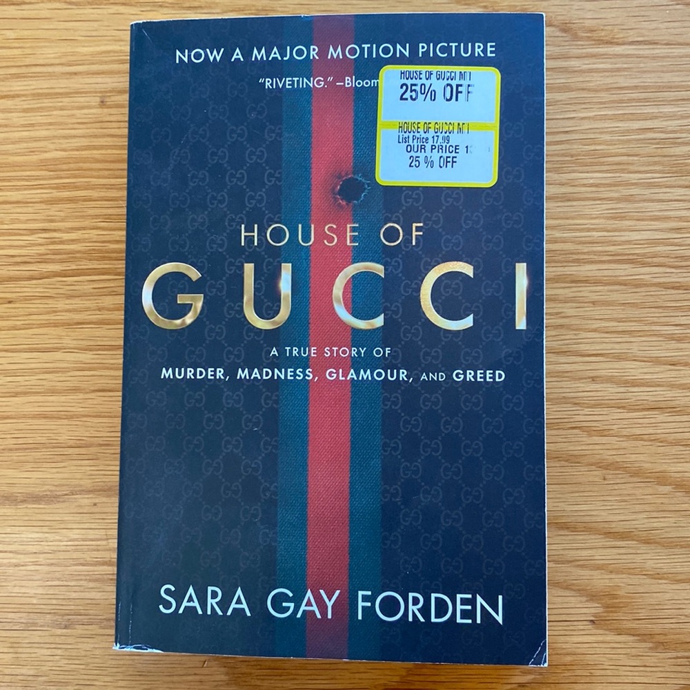HOUSE OF GUCCI Paperback Book by Sara Gay Forden